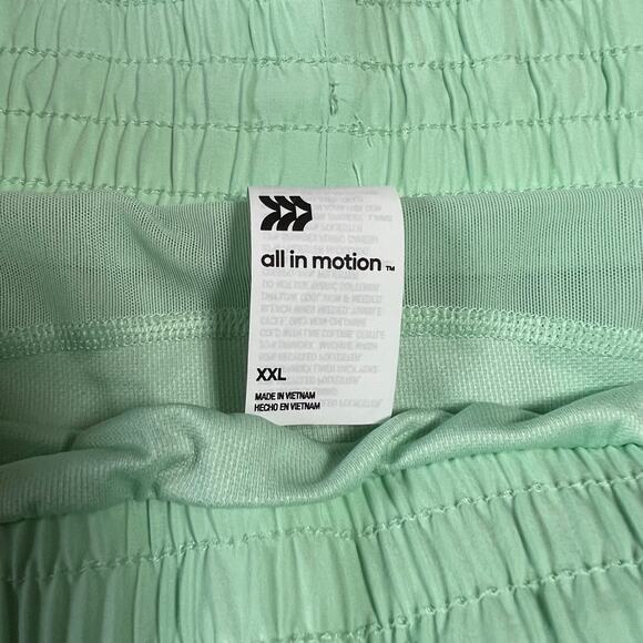 All In Motion High Rise Flex Shorts Size XXL Gym Workout Exercise Activewear - Picture 5 of 12